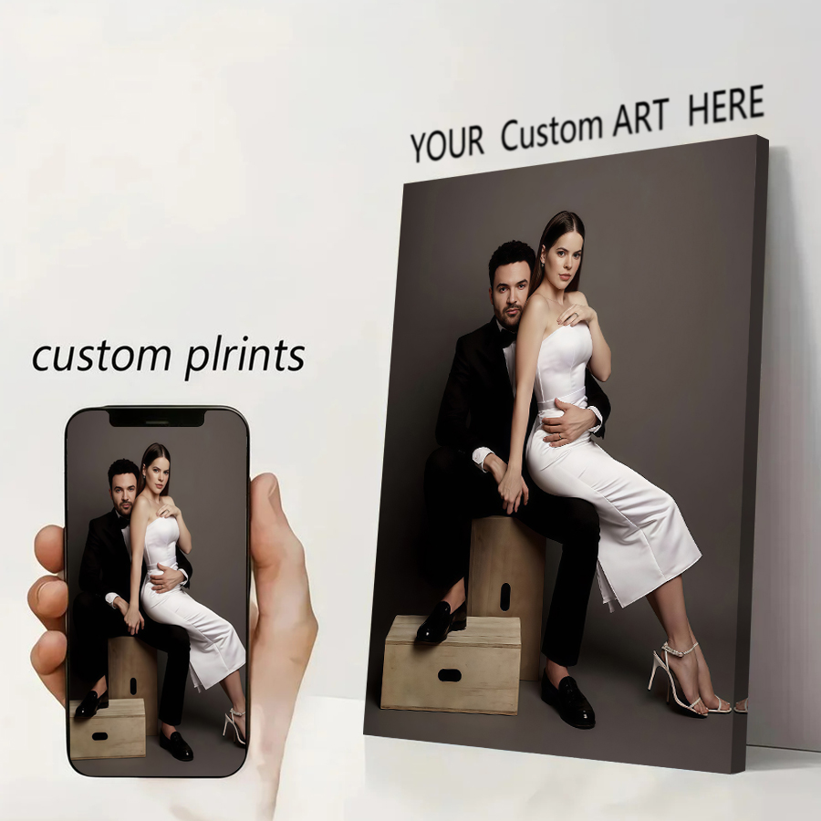 Home Textiles Usa - โปสเตอร์ผ้าแคนวาสพิมพ์ลายตามสั่ง โปสเตอร์อนิเมะ เกม ภาพวาดจากรูปถ่ายของคุณ ของขวัญส่วนตัว ปรับแต่งรูปภาพ