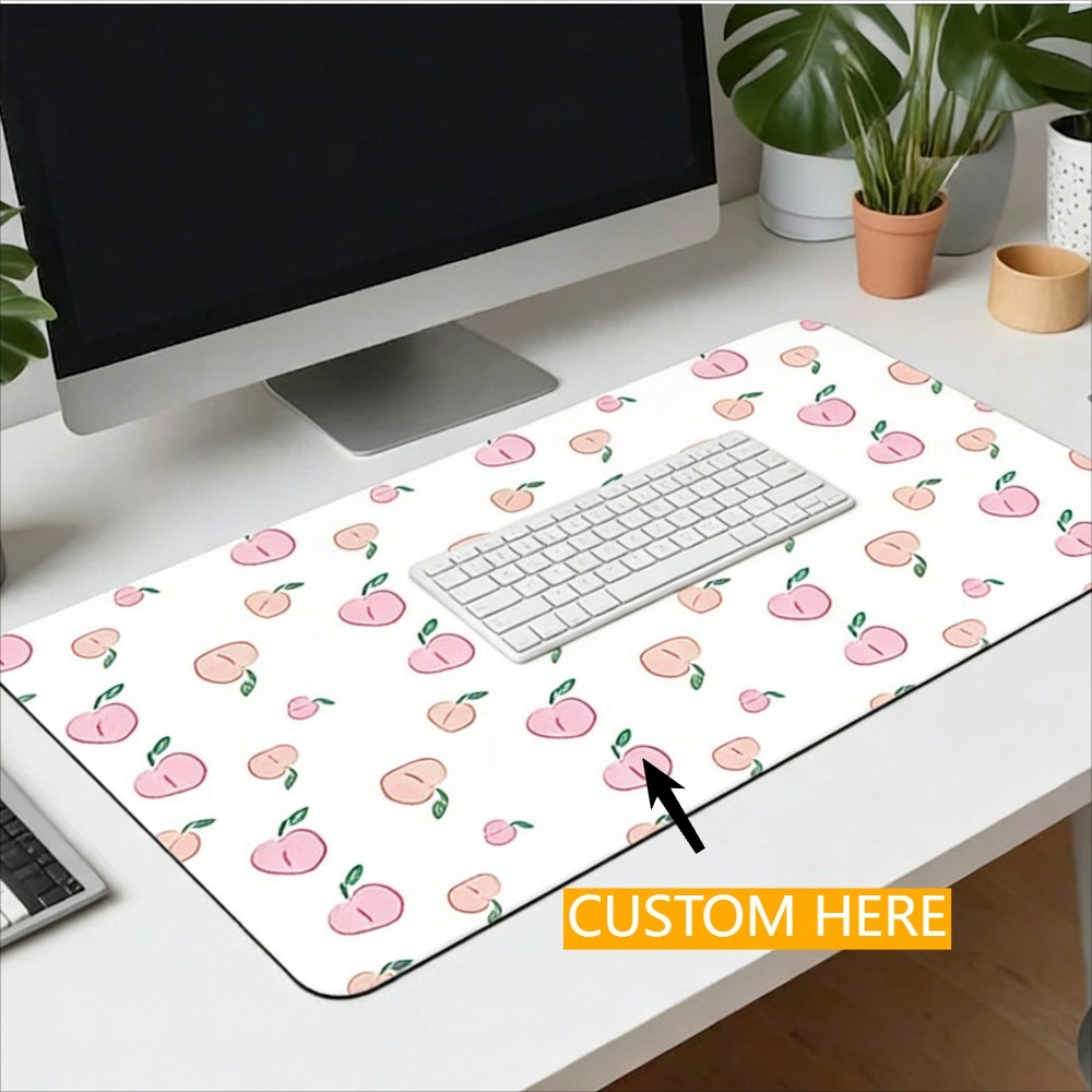 Home Textiles Usa - แผ่นรองเมาส์แบบกำหนดเอง 1 ชิ้นพร้อมรูปภาพ - แผ่นรองโต๊ะแบบปรับแต่งได้สำหรับแล็ปท็อป เหมาะสำหรับสำนักงาน