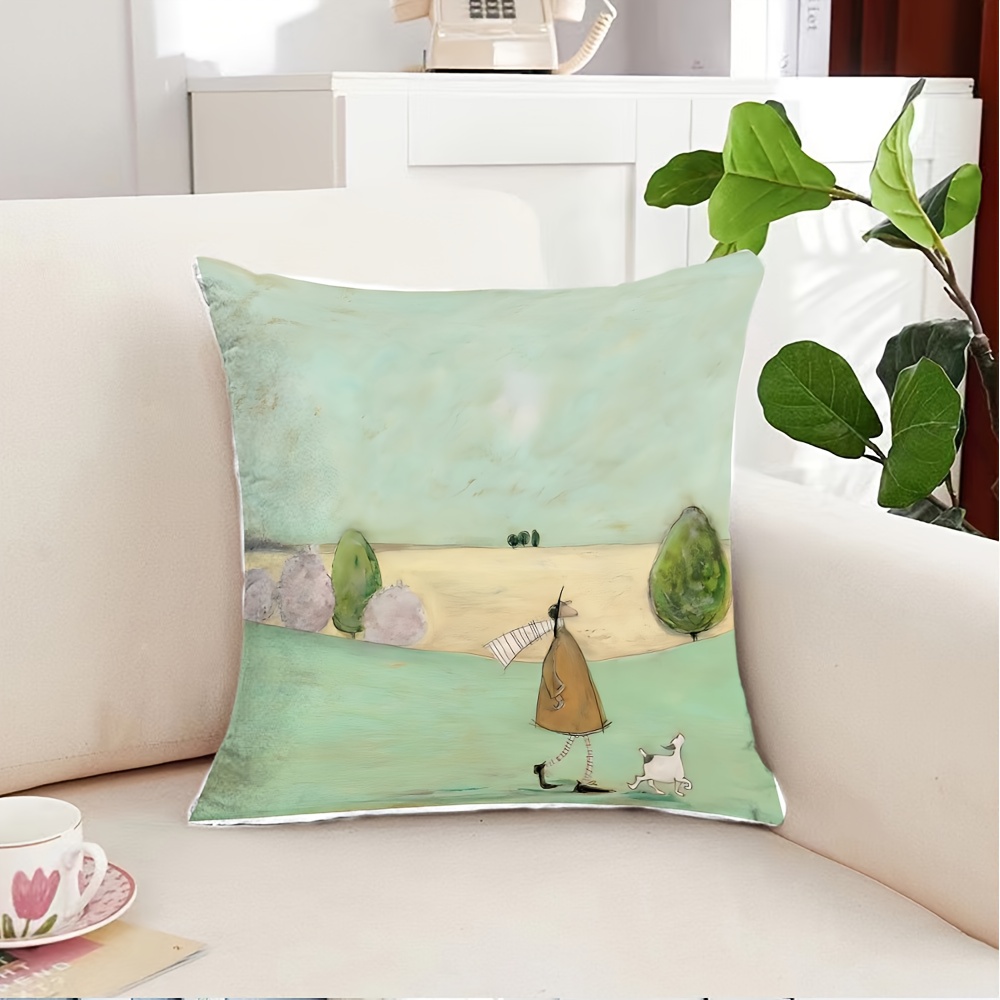 ปลอกหมอนลายการ์ตูนแฟชั่น 1 ชิ้ - Pillow Insert 18X18 บทวิจารณ์และราคา