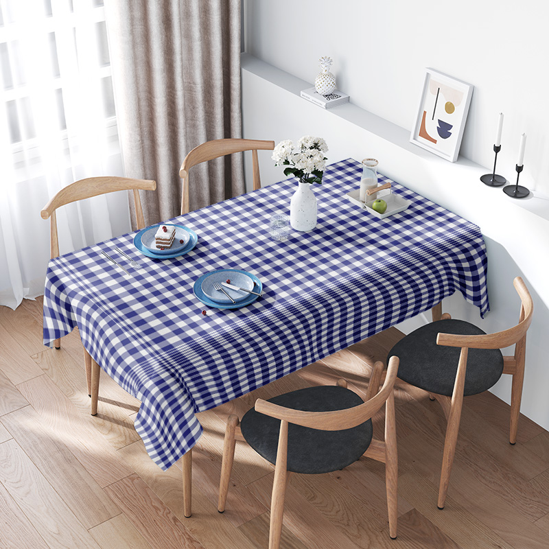 ผ้าปูโต๊ะลายตารางหมากรุกคลาสสิ - Home Textiles Premium บทวิจารณ์และราคา