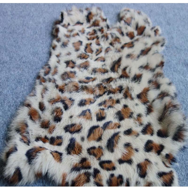 1Pc ธรรมชาติจริงกระต่าย Fur Le - Home Textiles Sale บทวิจารณ์และราคา