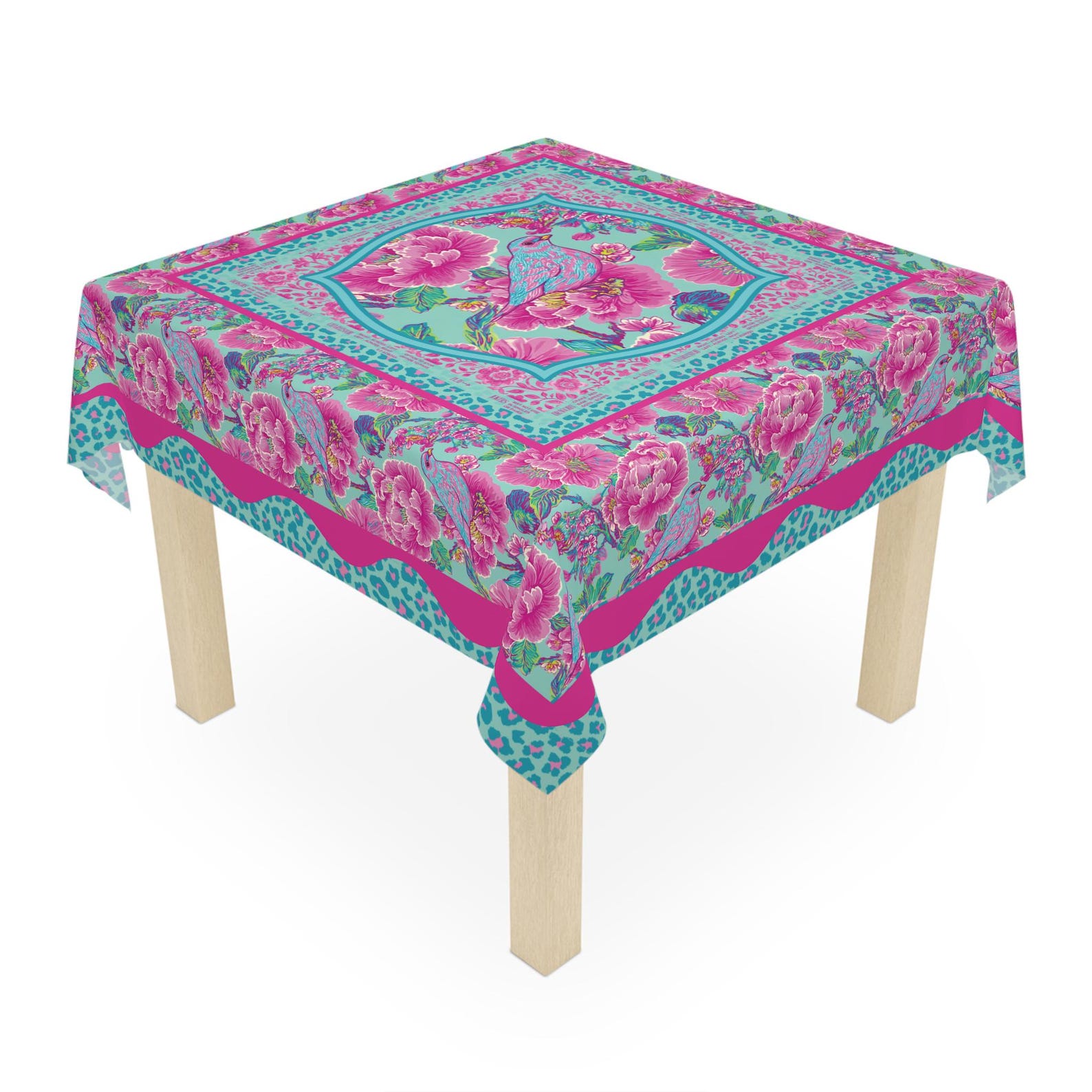 ผ้าปูโต๊ะสี่เหลี่ยมสำหรับคู่มื - Home Textiles Direct บทวิจารณ์และราคา