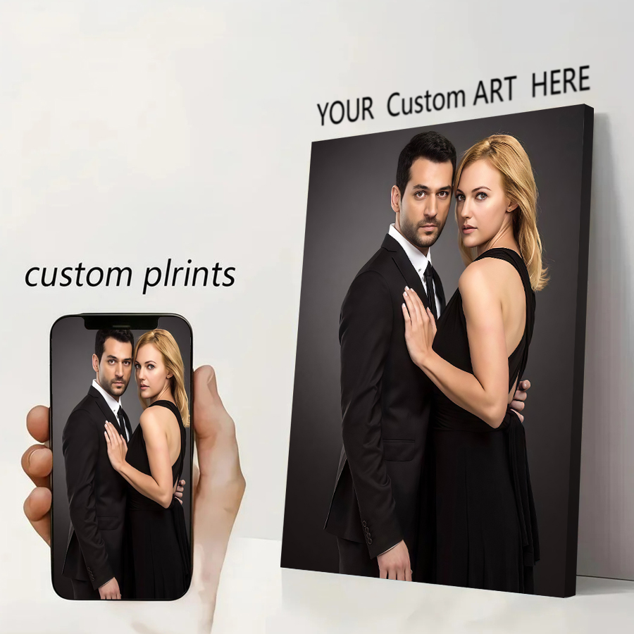 โปสเตอร์ผ้าแคนวาสพิมพ์ลายตามสั - Home Textiles Usa บทวิจารณ์และราคา
